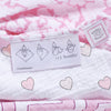 Marquisette Swaddle Blankets - Aimee and Bubble Dots