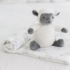 Muslin Swaddle and Plush Toy Set - Little Lambs and Little Lamb