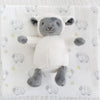 Muslin Swaddle and Plush Toy Set - Little Lambs and Little Lamb