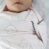 Ultimate Swaddle Blanket - Little Chickies, Very Berry