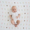 Marquisette Swaddle Blankets - Watercolor Ice Cream Cones & Multi-Dots