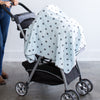 Ultimate Swaddle Blanket - Big Dots, Blue