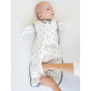Cotton Knit zzZipMe Sack Set - Heavenly Floral and Tiny Triangles Shimmer, Pink