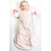 Baby Velvet zzZipMe Sack - Ultimate, Muslin Swaddle Newborn Gift Set, Pastel Pink