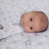 Muslin Swaddle Single - Starshine Shimmer, Sterling