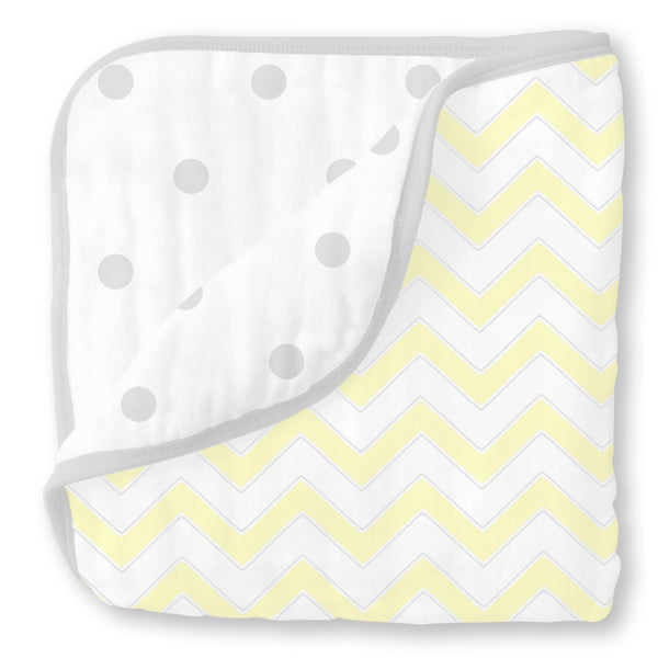 Muslin Luxe Blanket - Chevron