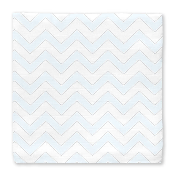 Muslin Swaddle Blanket - Chevron