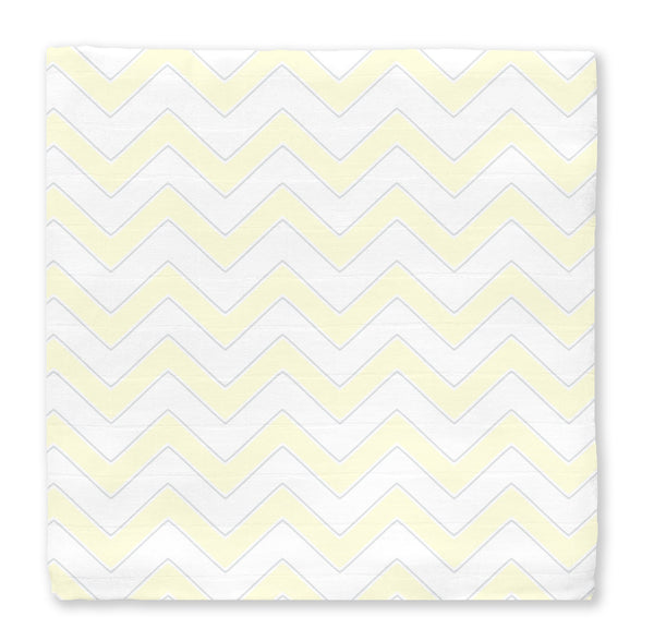Muslin Swaddle Blanket - Chevron