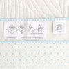 Ultimate Swaddle Blanket - Big Dots, Blue