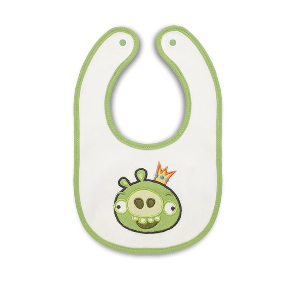 Small Baby Bib - King Pig