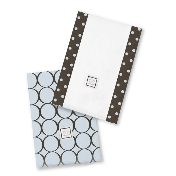 Baby Burpies - Brown Mod Circles