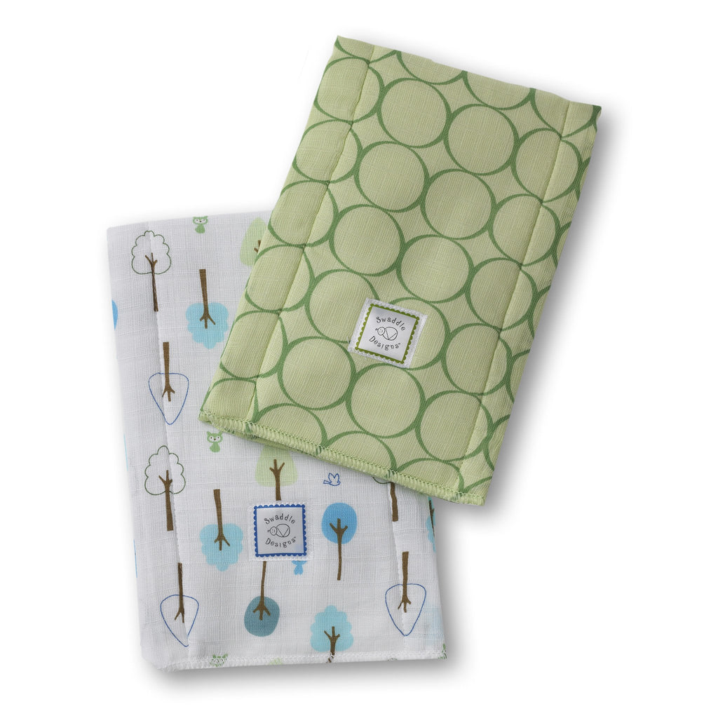 Baby Burpies - Cute and Calm + Jewel Tone Mod Circles, Pure Green
