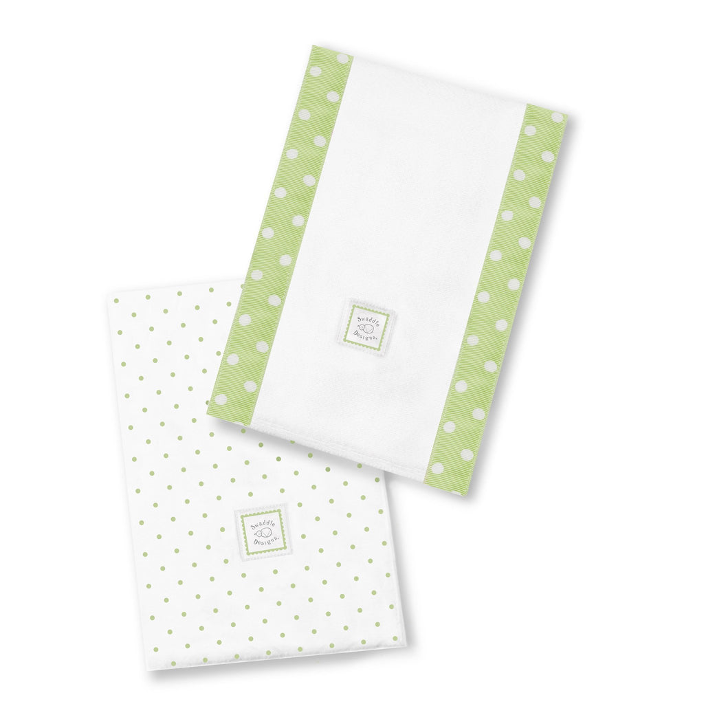 Baby Burpies - Polka Dots, Kiwi
