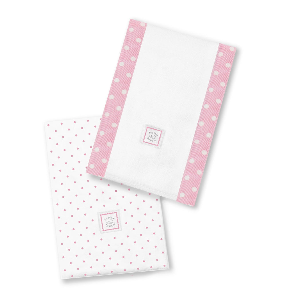Baby Burpies - Polka Dots, Pink