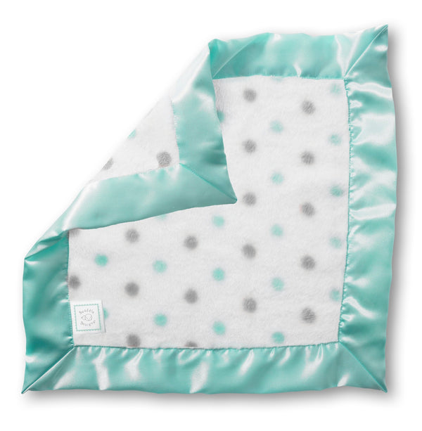 Cozy Baby Lovie - Sterling Dots with Pastel