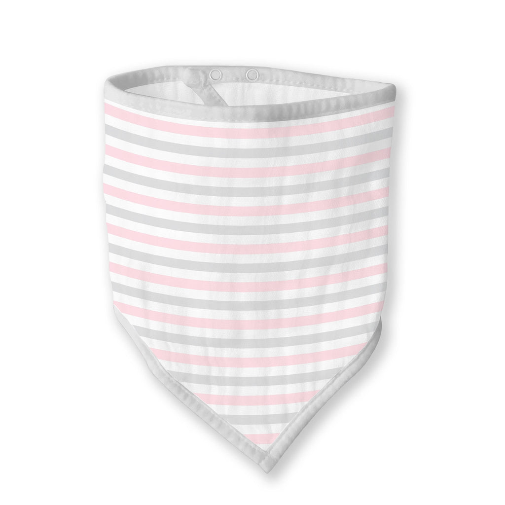 Marquisette Bandana Bib - Simple Stripes
