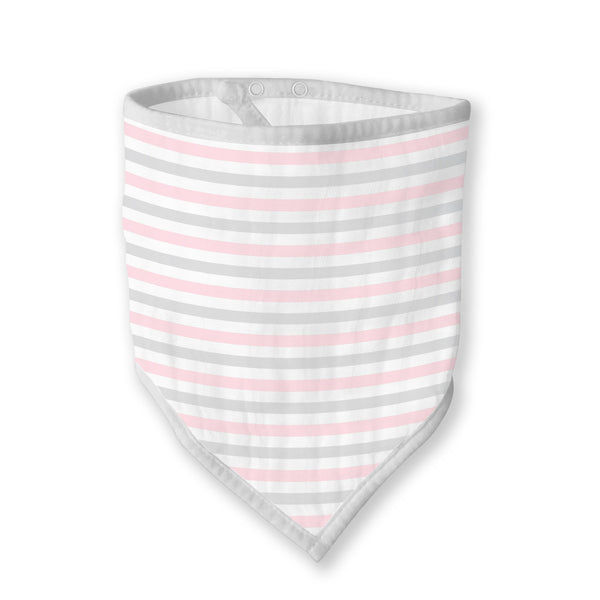 Marquisette Bandana Bib - Simple Stripes
