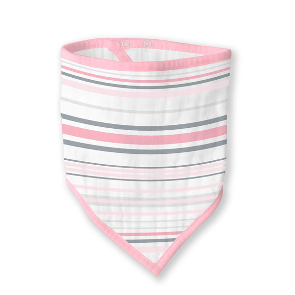 Muslin Bandana Bib - Stripes