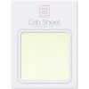 Fitted Flannel Crib Sheet - Fresh Pastel Polka Dot