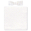 Muslin Swaddle Blanket + Muslin Headband Gift Set