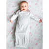 Baby Velvet Microfleece zzZipMe Sack Set - Pastel Pink + Tiny Bunnie
