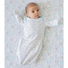 Baby Velvet zzZipMe Sack - Ultimate, Muslin Swaddle Newborn Gift Set, Pastel Blue