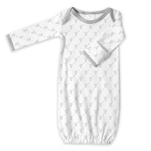 Cotton Knit Gown - Tiny Fox Sterling