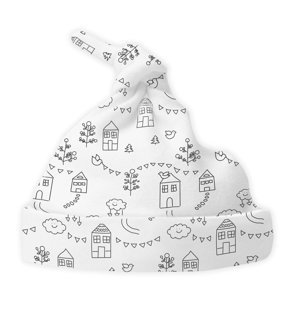 Cotton Knit Hat - Little Village