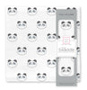 Muslin Swaddle Single - Panda Singles