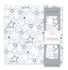 Muslin Swaddle Single - Sterling Starshine Shimmer