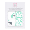 Marquisette Swaddling Blanket - Lush Safari (Set of 2)