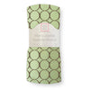 Marquisette Swaddle Blanket - Brown Mod Circles