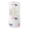 Marquisette Swaddle Blanket - Safari Fun