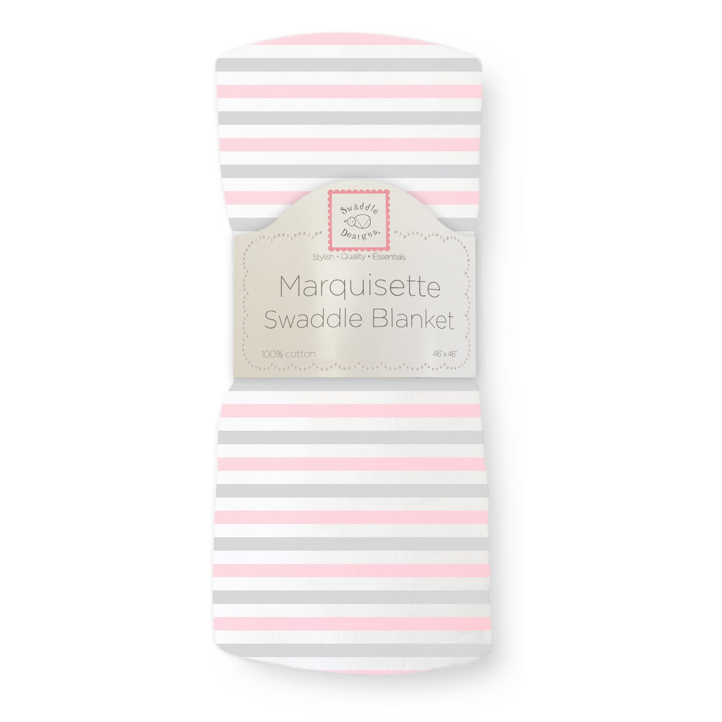 Marquisette Swaddle Blanket - Watercolor Ice Cream Cones