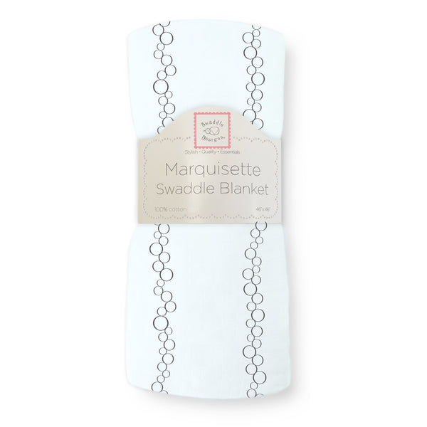 Marquisette Swaddle Blanket - Champagne