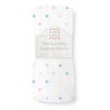 Marquisette Swaddle Blanket - Watercolor Mini Multi Dots