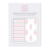 Marquisette Swaddling Blanket - Little Bunnie + Simple Stripes (Set of 2)