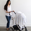 Marquisette Swaddle Blankets - Watercolor Ice Cream Cones & Multi-Dots