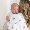 SwaddleDuo - Dots and Cupcakes, Soft Pink
