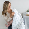 Marquisette Swaddle Blankets - Astro & Bubble Dots