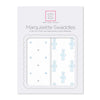 Marquisette Swaddling Blanket - Little Bunnie + Dottie (Set of 2)