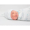 Muslin Swaddle Blanket and Hat Gift Set - Bunnie, Pastel Pink, Newborn