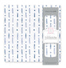 Muslin Swaddle Single - Watercolor i Exclaim !