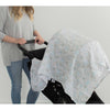 Muslin Swaddle Single - Starshine Shimmer, Blue