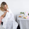 Muslin Swaddle and Plush Toy Set - Unicorn