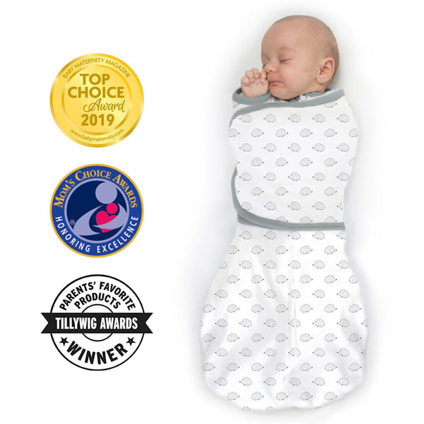 Omni Swaddle Sack with Wrap -  Arms Up Sleeves & Mitten Cuffs