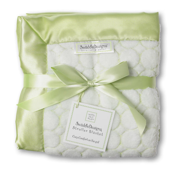 Stroller Blanket - Pastel Puff Circle