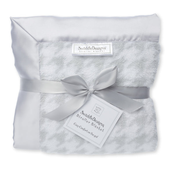 Stroller Blanket - Sterling Puppytooth