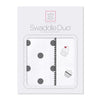 SwaddleDuo - Dots and Cupcakes