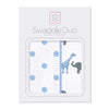 SwaddleDuo - Big Dot Safari Fun